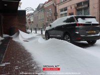 210207 Sneeuw HL 46  Winter in Genemuiden , zondag 7 februari 2021.