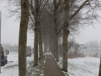 210207 Sneeuw HL 6  Winter in Genemuiden , zondag 7 februari 2021.