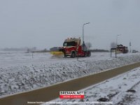 210207 Sneeuw HL 8  Winter in Genemuiden , zondag 7 februari 2021.
