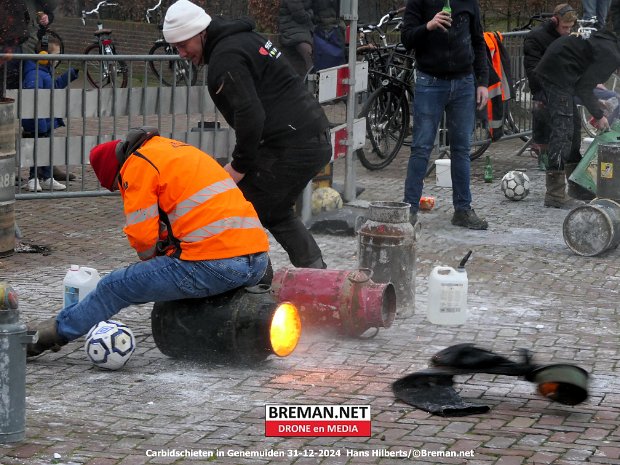 Carbidschieten in Genemuiden 2024