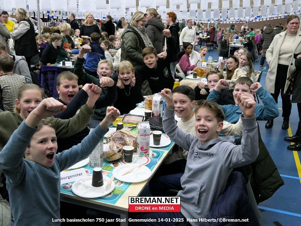 Lunch basisscholen 750 jaar Stad Genemuiden