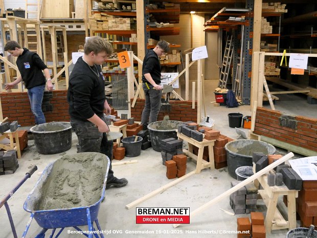 Beroepenwedstrijd OVG in Genemuiden