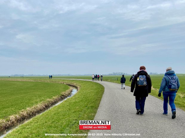 Winterwandeling Kamperzeedijk