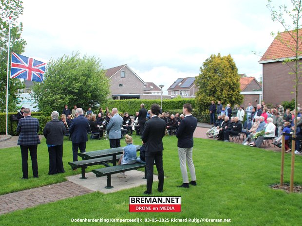 Dodenherdenking Kamperzeedijk