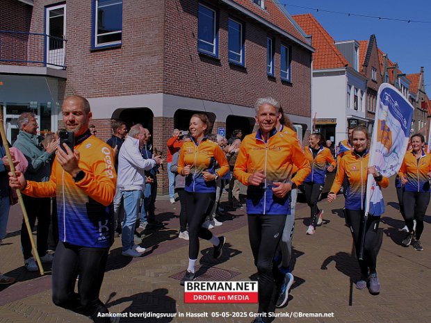 Aankomst bevrijdingsvuur in Hasselt