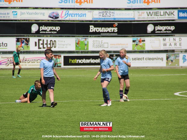 Eurom Schoolvoetbaltoernooi middag 2025