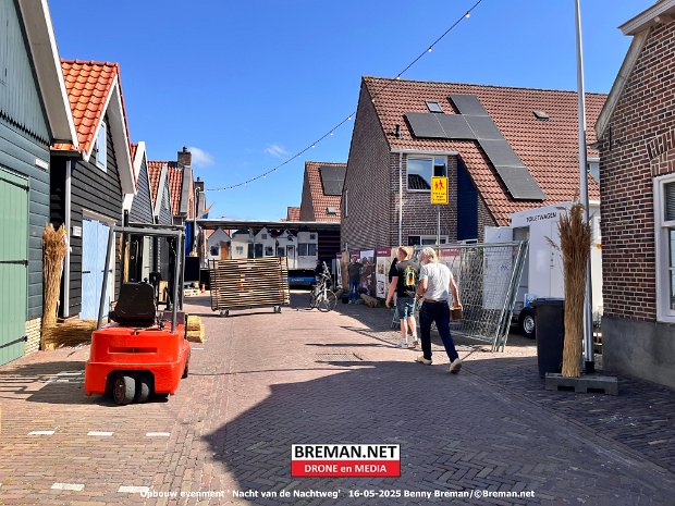 Opbouw 'Nacht van de Nachtweg'