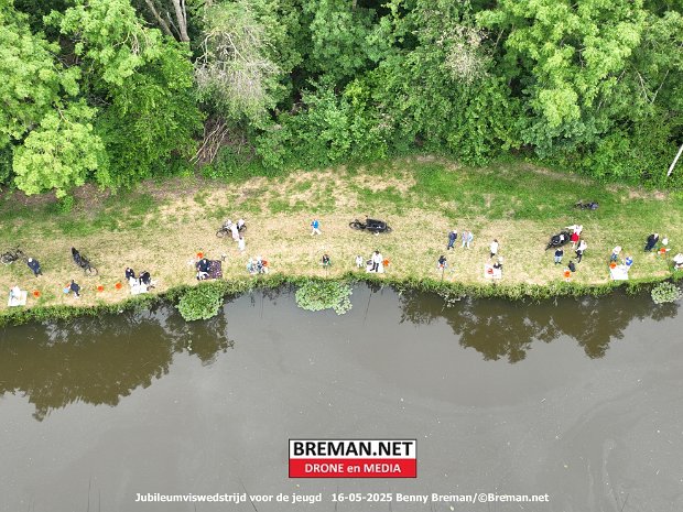 Jubileumviswedstrijd voor de jeugd in Genemuiden