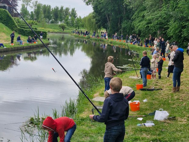 Jubileum viswedstrijd voor de jeugd