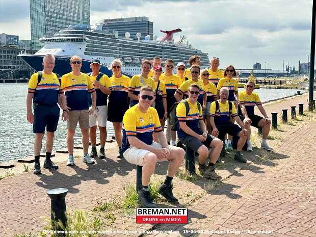 OK Genemuiden zet met jubileumtocht koers naar Amsterdam. Deel 2