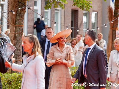 2025-09-11 Opening Tapijtmuseum door Koningin Maxima