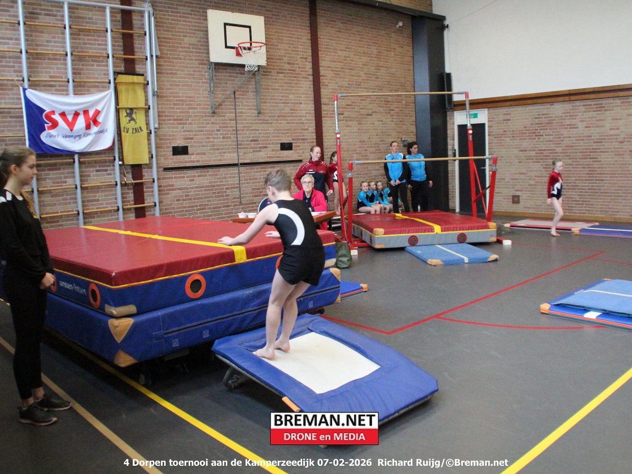 4 dorpen toernooi aan de Kamperzeedijk