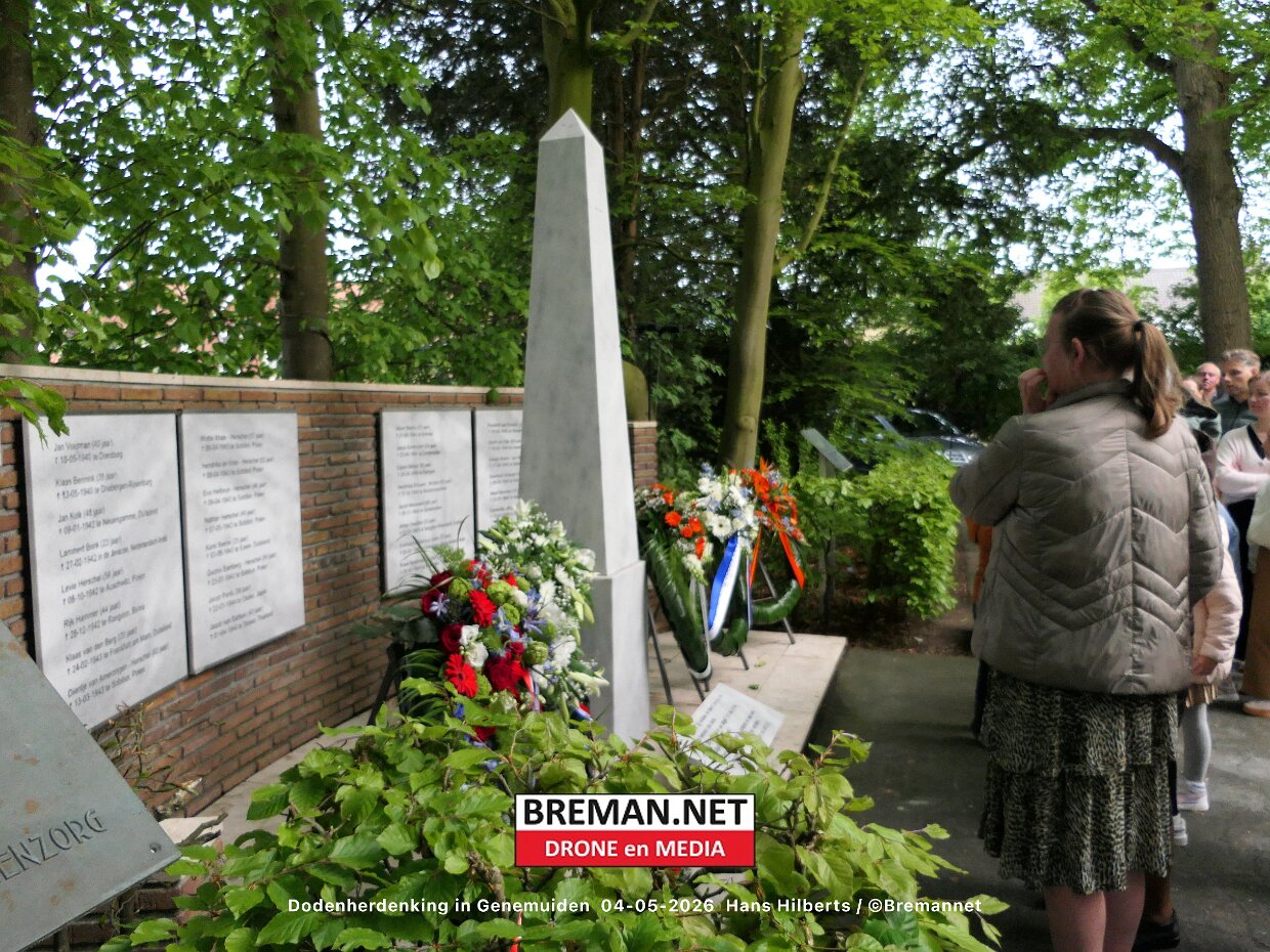 Dodenherdenking Genemuiden